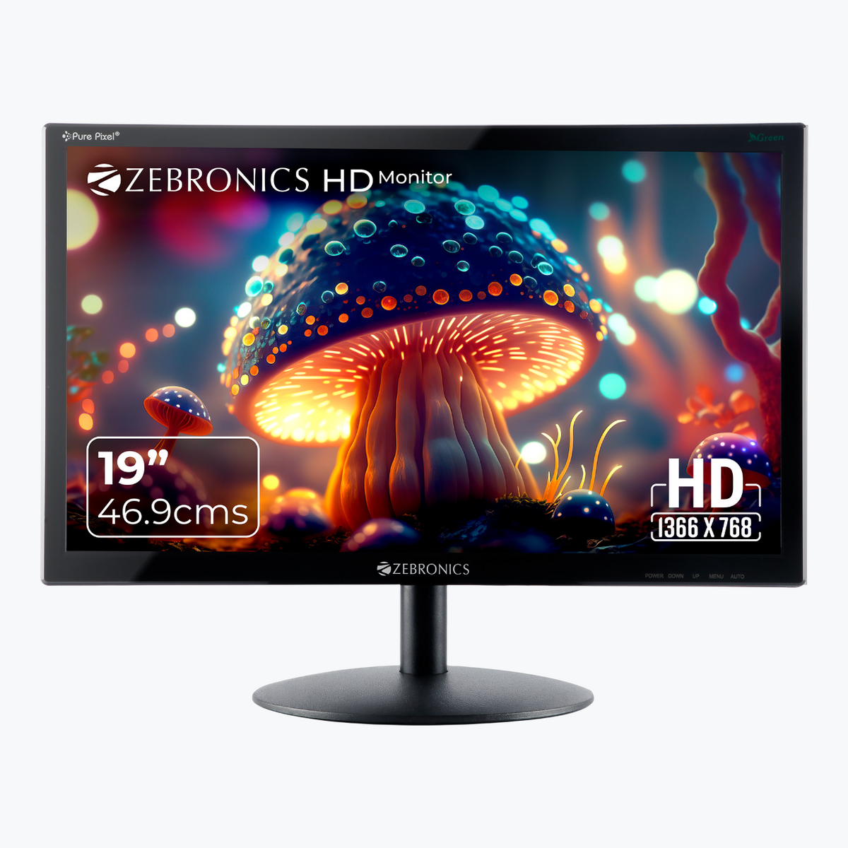 ZEBSTER LED MONITOR 19" ZEB-V19HD